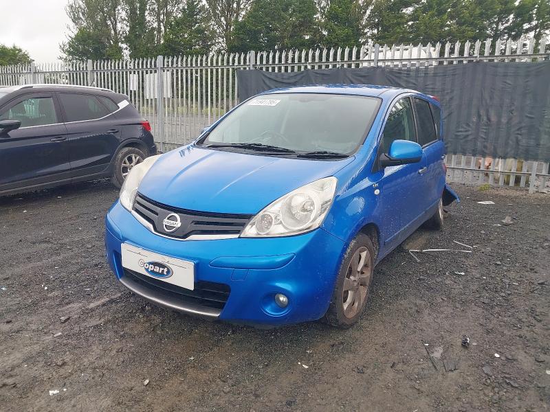 2011 NISSAN NOTE N-TEC DCI  for sale at Copart BELFAST