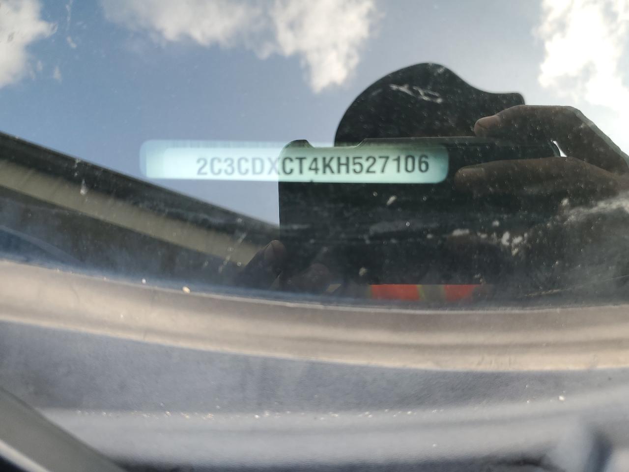 2019 Dodge Charger R/T VIN: 2C3CDXCT4KH527106 Lot: 84404095