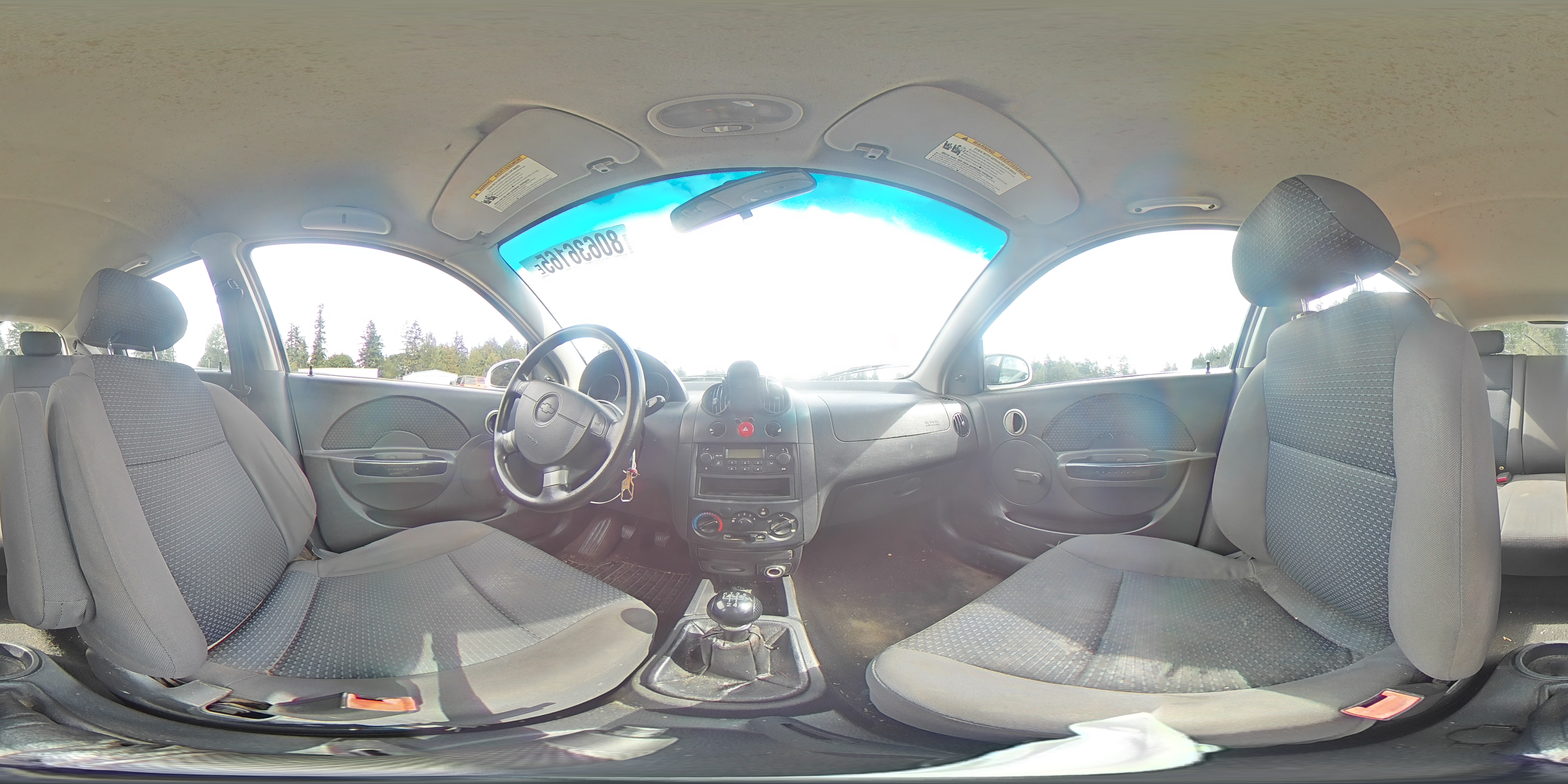 2008 Chevrolet Aveo VIN: KL1TD66618B115391 Lot: 80636165