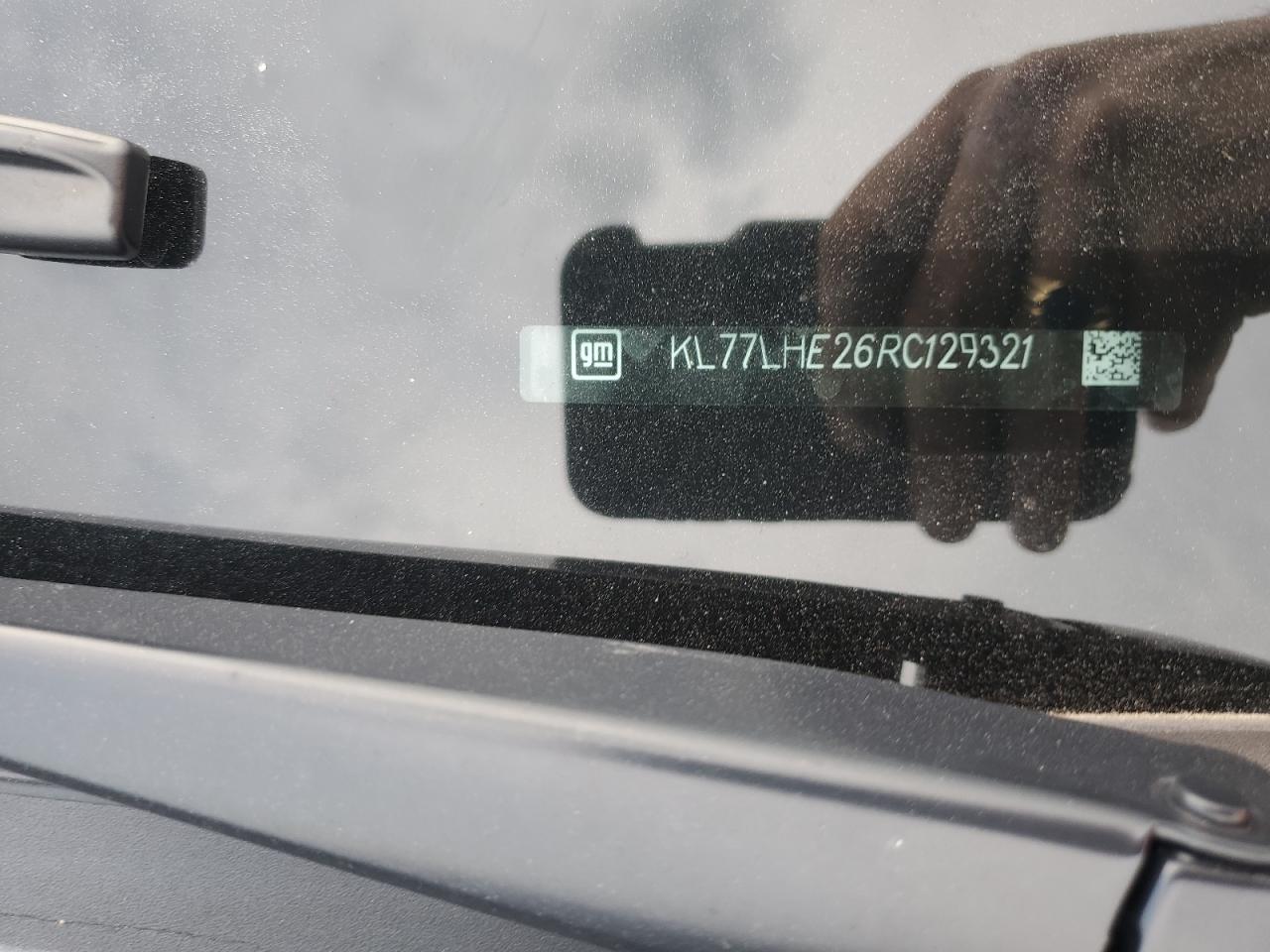 2024 Chevrolet Trax 1Lt VIN: KL77LHE26RC129321 Lot: 81609585