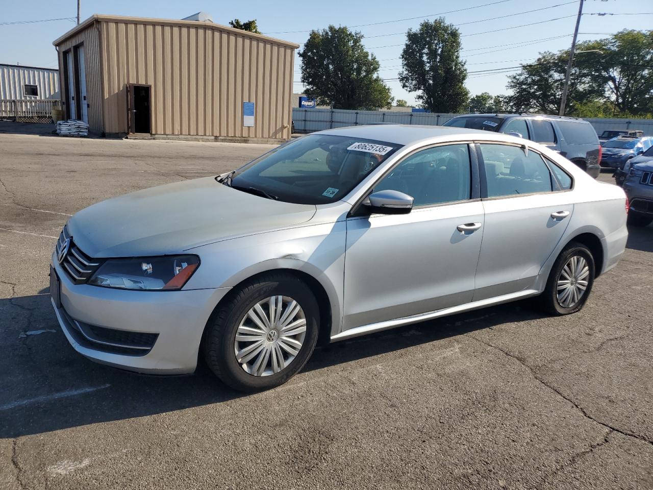 2015 Volkswagen Passat S silver sedan gas 1VWAT7A32FC006500 photo #1