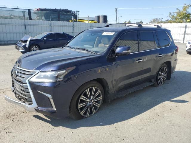  LEXUS LX570 2018 Синий