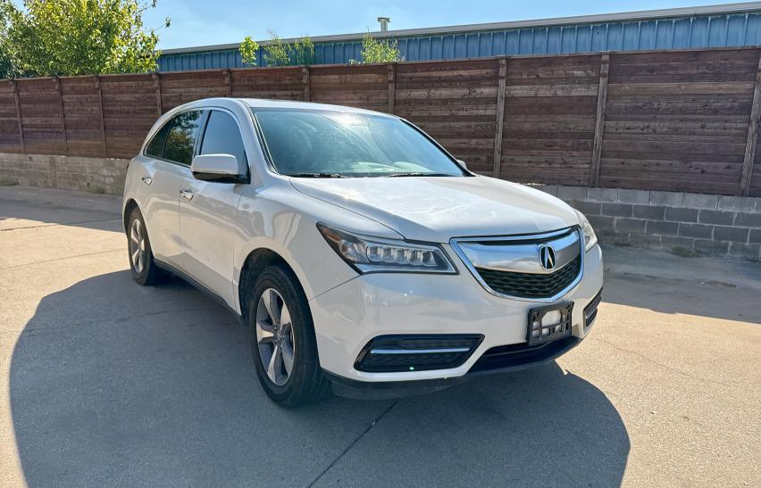 Паркетники ACURA MDX 2016 Белы