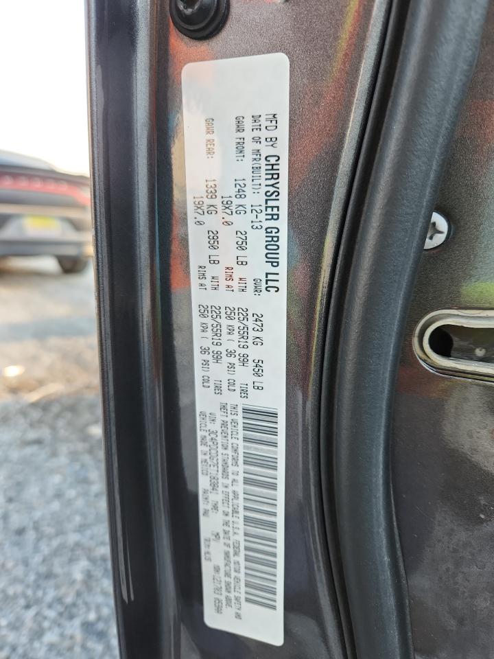 2014 Dodge Journey Limited VIN: 3C4PDCDG7ET183841 Lot: 80632665