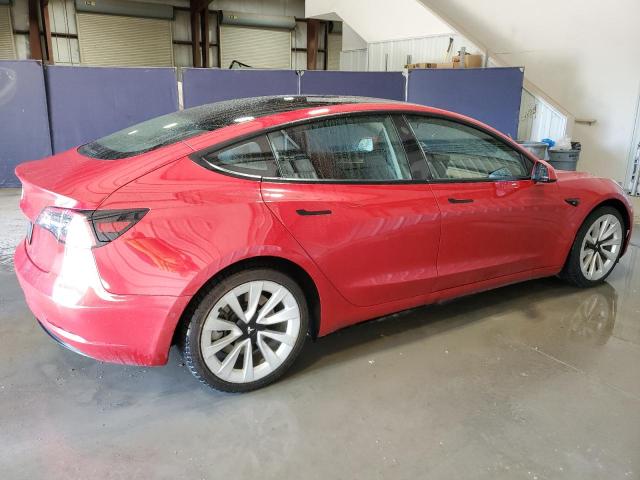  TESLA MODEL 3 2022 Czerwony