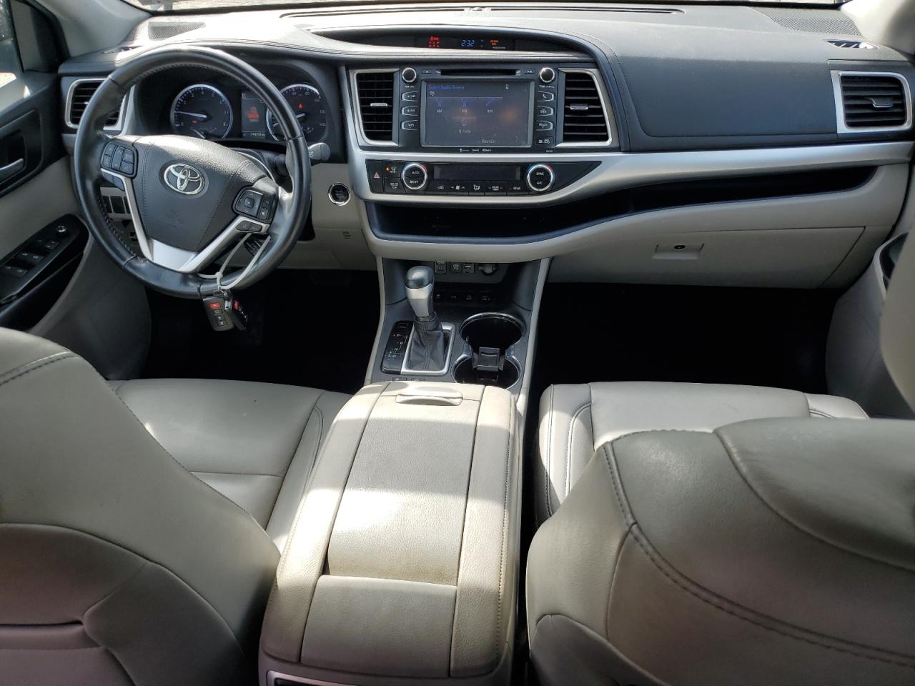 2019 Toyota Highlander Se VIN: 5TDJZRFH7KS591391 Lot: 81909625