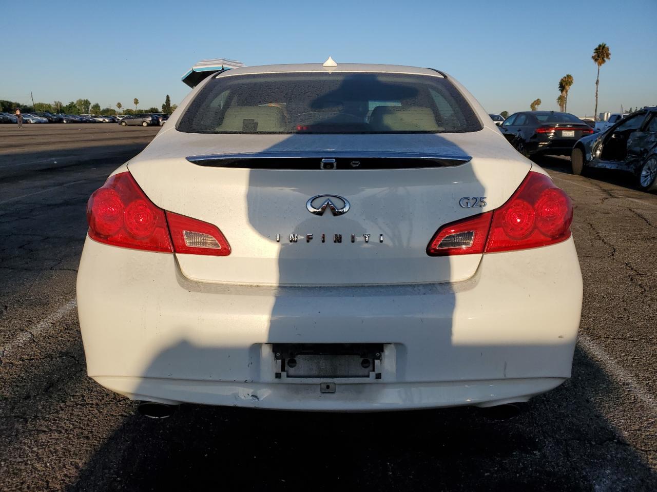 2011 Infiniti G25 Base VIN: JN1DV6AP2BM601703 Lot: 71112815