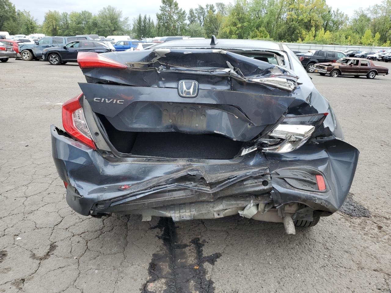 2020 Honda Civic Ex VIN: 19XFC1F37LE221499 Lot: 80278435