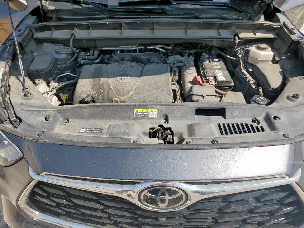 2021 Toyota Highlander Platinum VIN: 5TDFZRBH1MS093623 Lot: 80934895