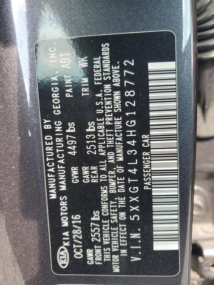 2017 Kia Optima Lx VIN: 5XXGT4L34HG128772 Lot: 81617385