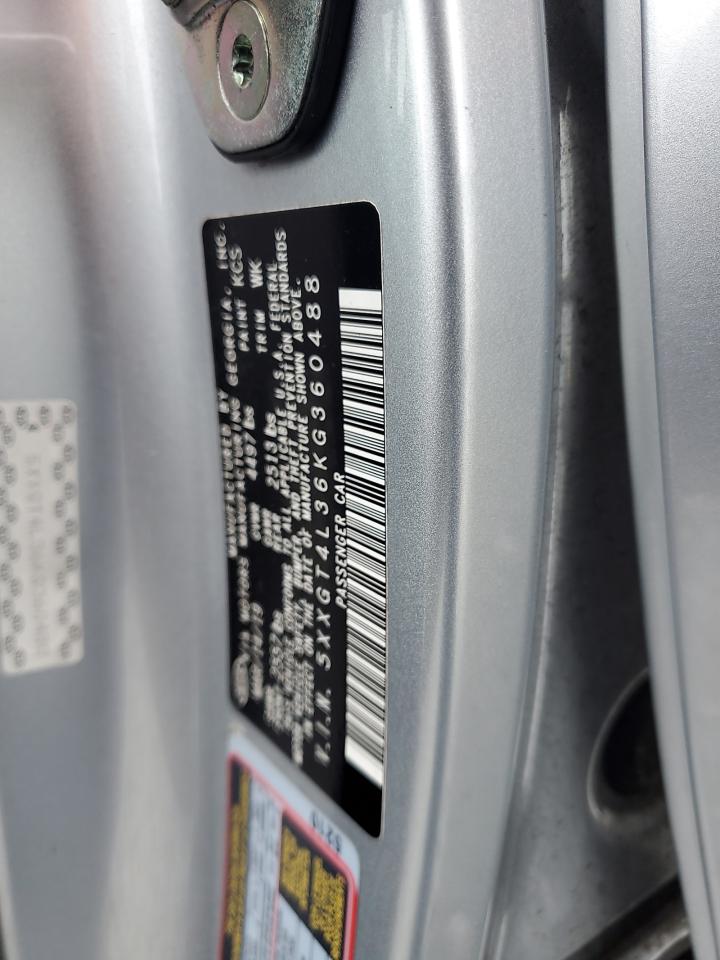 2019 Kia Optima Lx VIN: 5XXGT4L36KG360488 Lot: 83968325