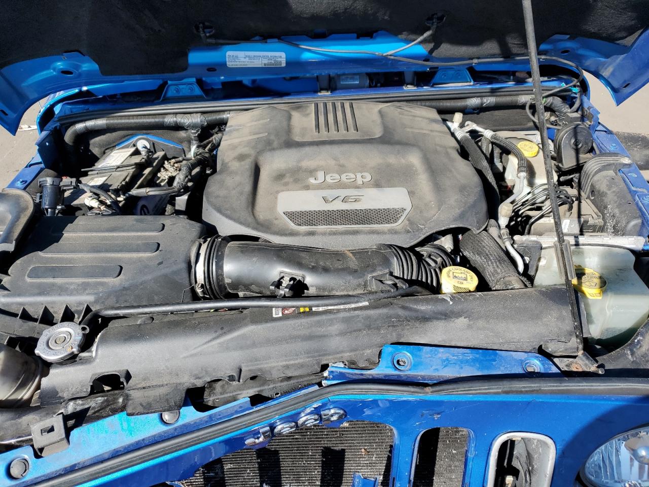 2016 Jeep Wrangler Sahara VIN: 1C4AJWBG4GL309526 Lot: 81666725