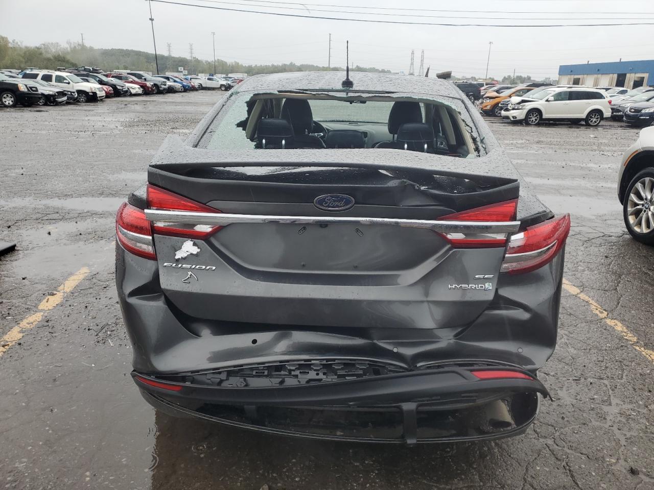 2018 Ford Fusion Se Hybrid VIN: 3FA6P0LU2JR265708 Lot: 81673025