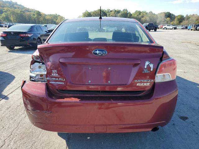  SUBARU IMPREZA 2012 Czerwony