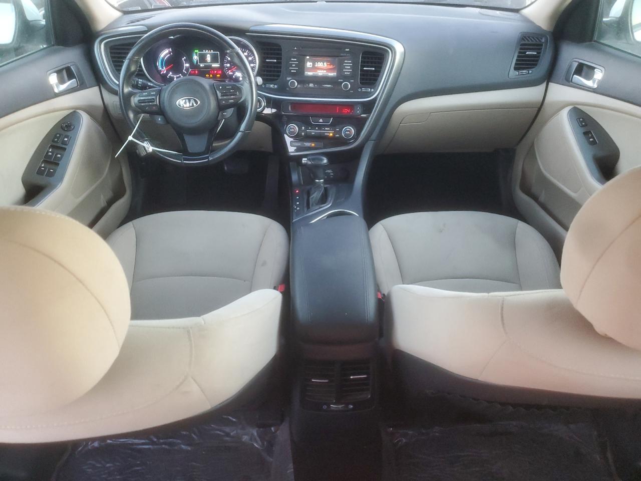 2015 Kia Optima Hybrid VIN: KNAGM4AD4F5086983 Lot: 80907095