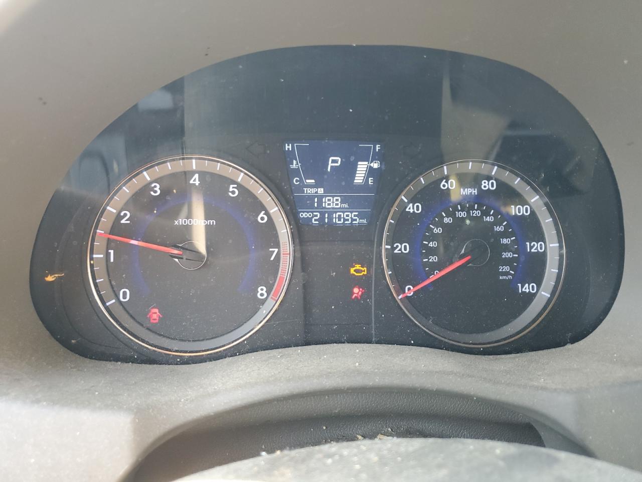 2014 Hyundai Accent Gls VIN: KMHCT4AE9EU693166 Lot: 80681575