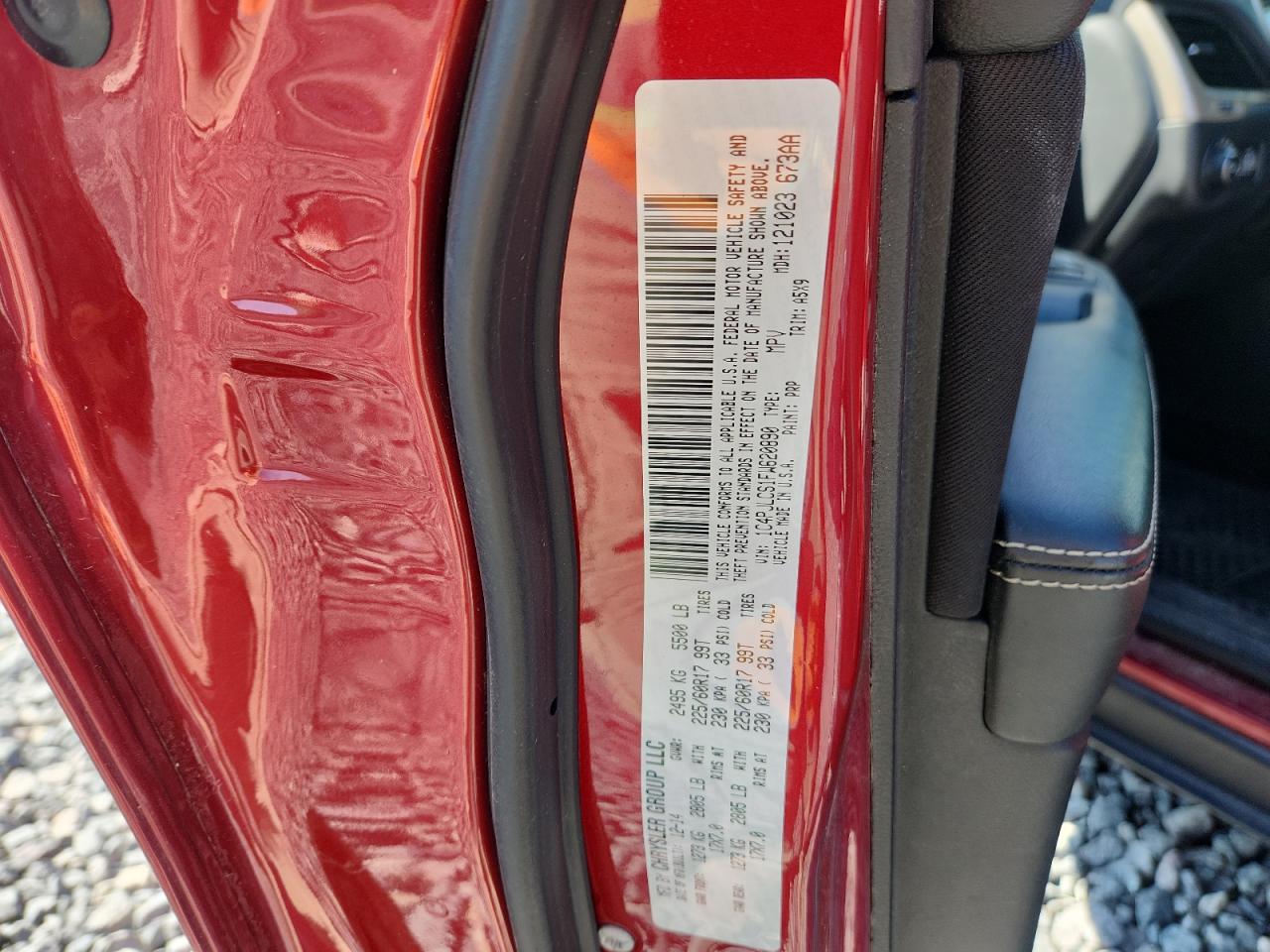 2015 Jeep Cherokee Latitude VIN: 1C4PJLCS1FW620890 Lot: 80917815