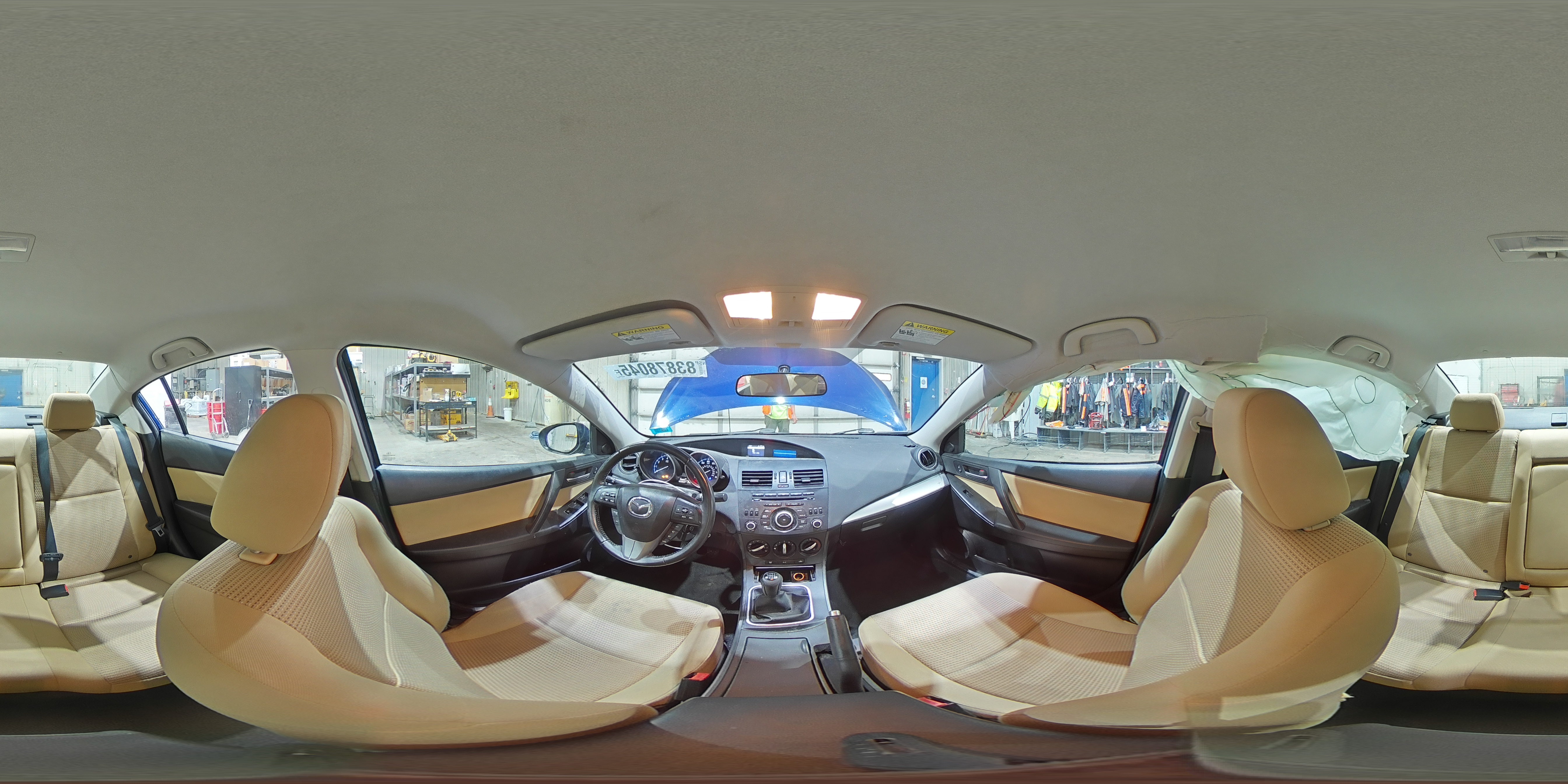 2012 Mazda 3 I VIN: JM1BL1V8XC1693971 Lot: 83878045