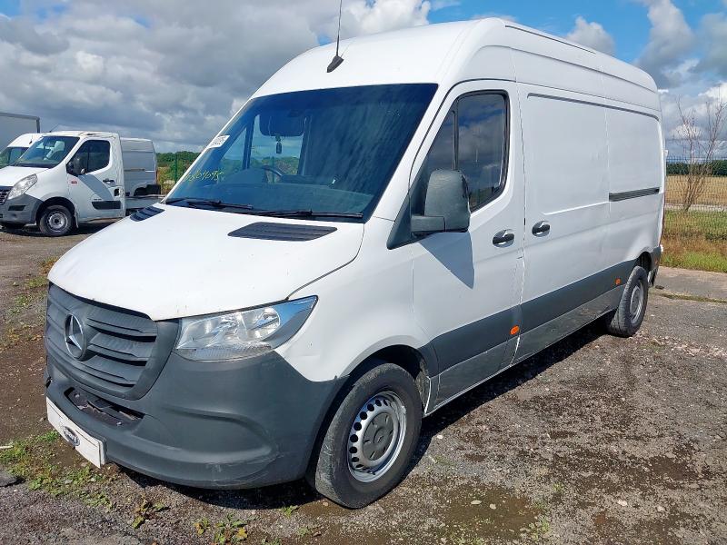 2019 MERCEDES-BENZ SPRINTER 3.5T H1 VAN for sale at Copart WOLVERHAMPTON