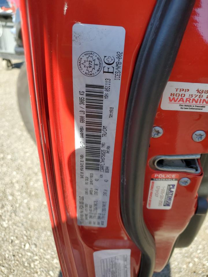 2017 Ram 1500 Slt VIN: 1C6RR7LTXHS750525 Lot: 81347935