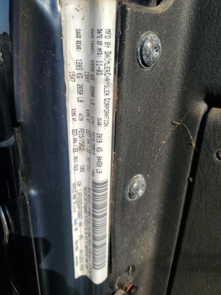 2004 Jeep Wrangler X VIN: 1J4FA39S54P735867 Lot: 80493245