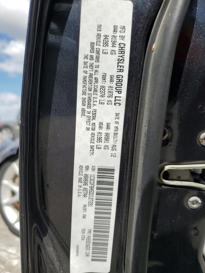 2013 Dodge Dart Sxt VIN: 1C3CDFBA5DD127291 Lot: 70932325