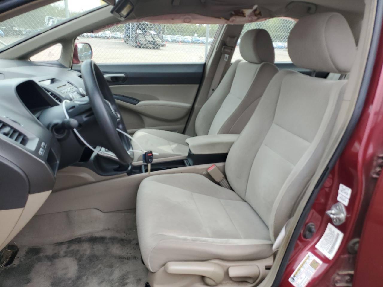 2009 Honda Civic Lx VIN: 2HGFA16559H528711 Lot: 81866985