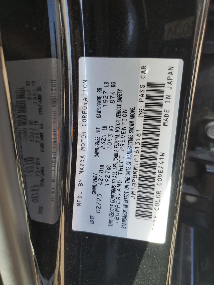 2023 Mazda 3 Premium VIN: JM1BPBMM1P1613181 Lot: 81414825