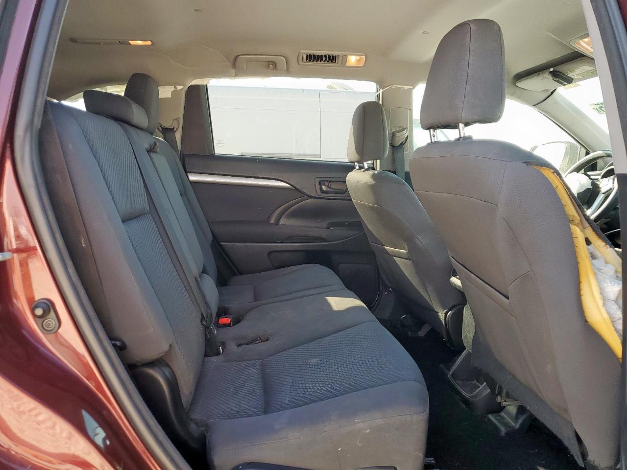 2015 Toyota Highlander Le VIN: 5TDZKRFH5FS105528 Lot: 81892975