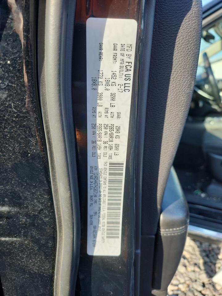 2017 Dodge Durango Sxt VIN: 1C4RDHAG7HC657104 Lot: 80117645