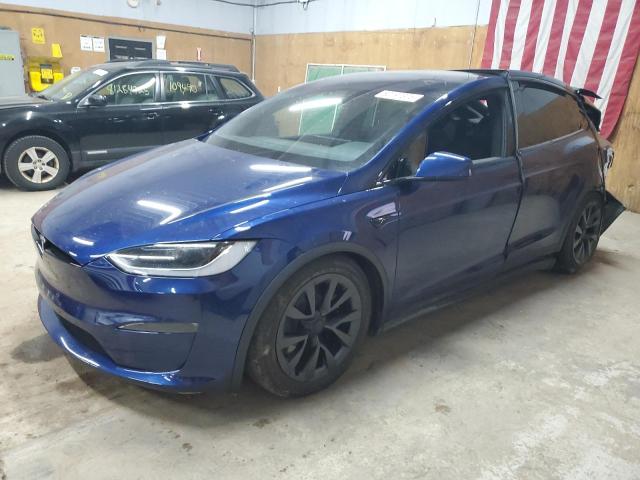  TESLA MODEL X 2024 Blue
