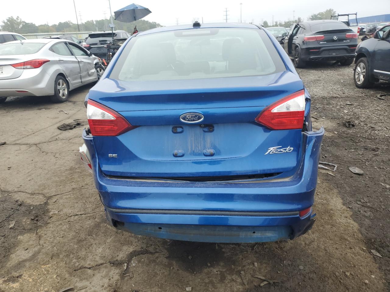2019 Ford Fiesta Se VIN: 3FADP4BJ7KM159517 Lot: 81583515