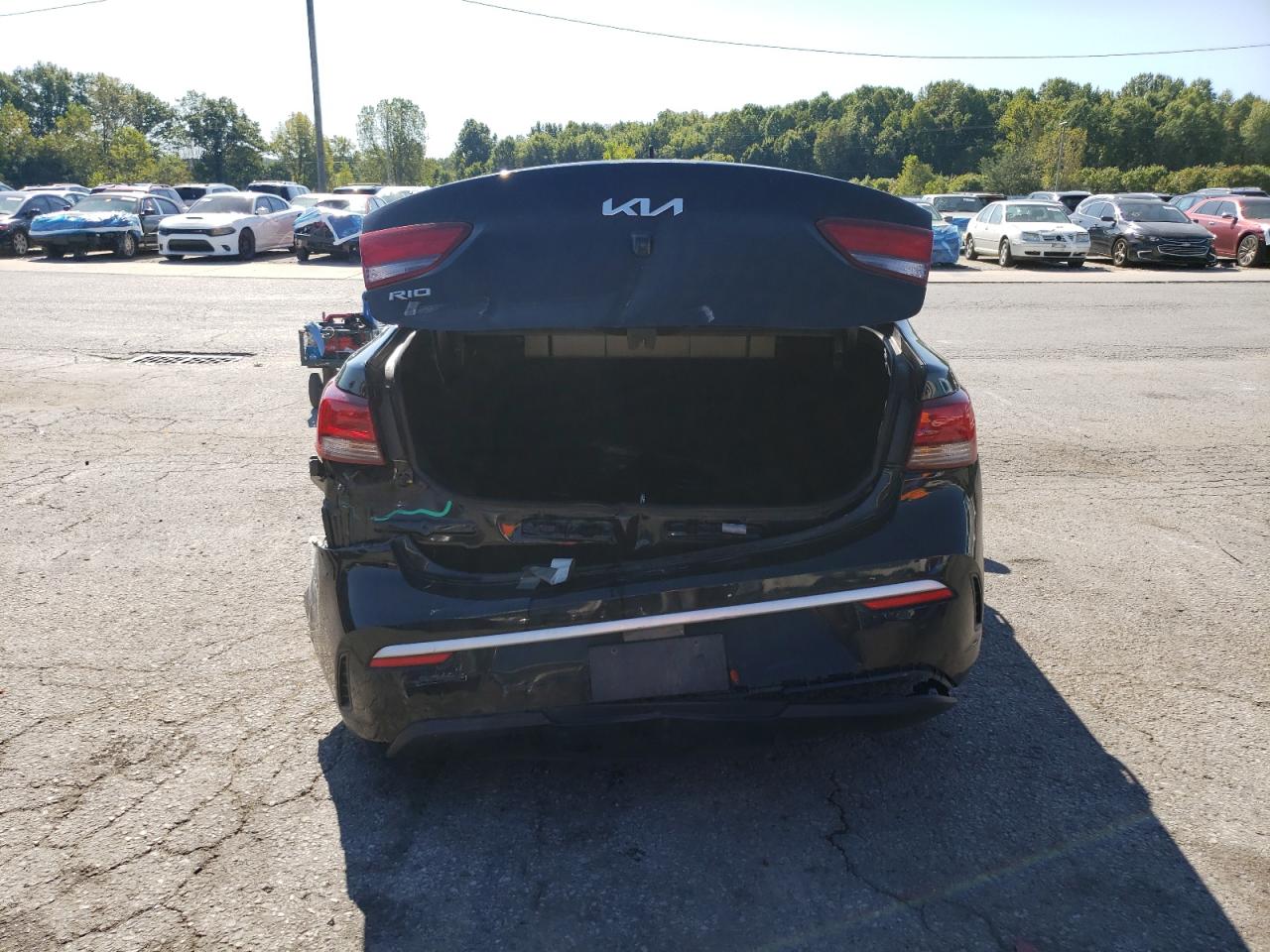 2022 Kia Rio Lx VIN: 3KPA24AD4NE463054 Lot: 71264365
