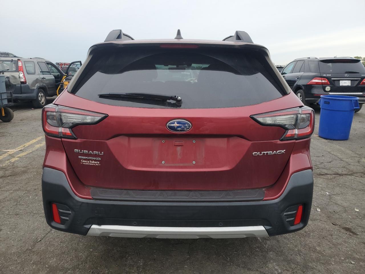 2022 Subaru Outback Limited VIN: 4S4BTANC1N3139869 Lot: 84543365