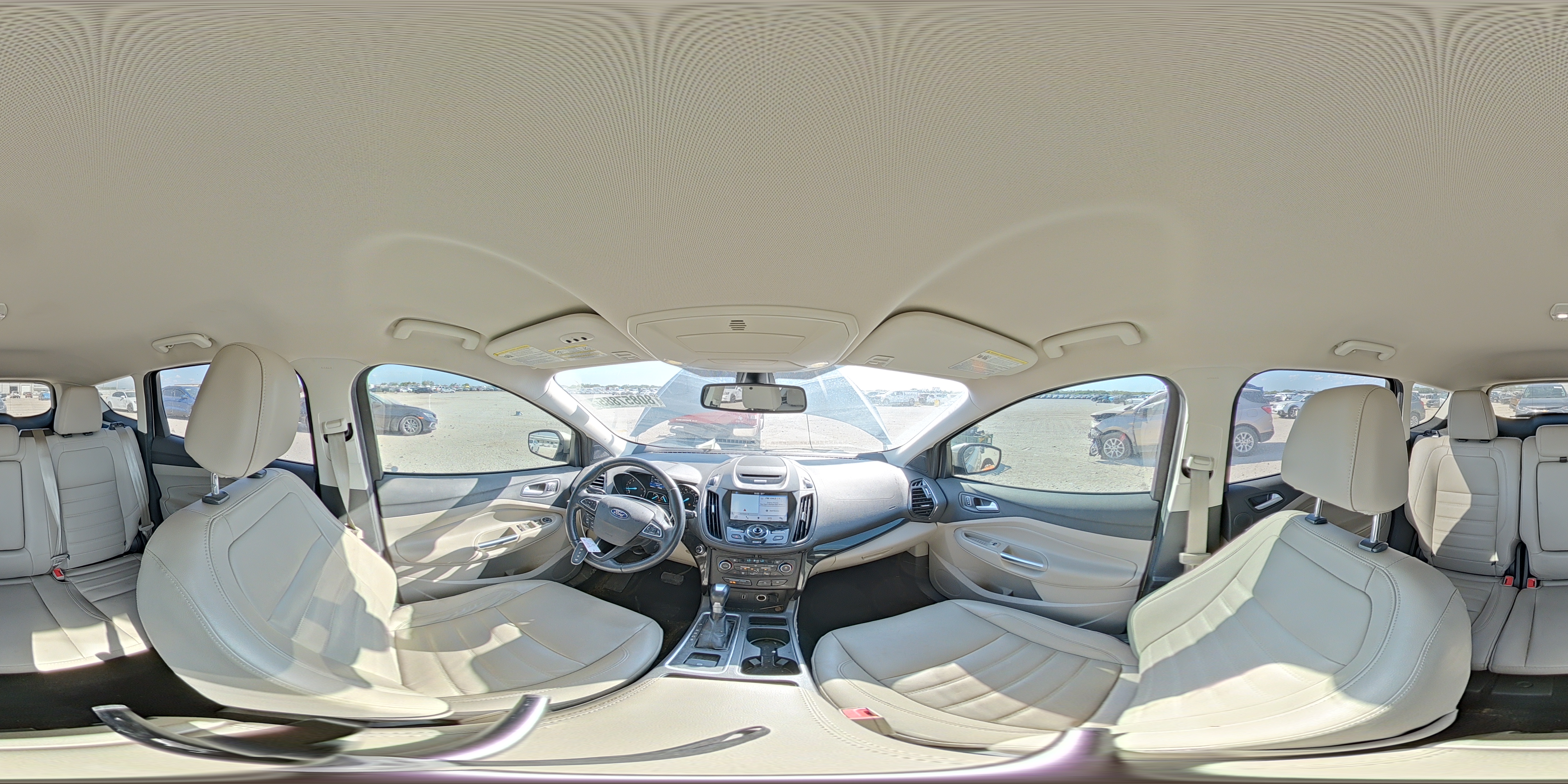 2017 Ford Escape Titanium VIN: 1FMCU0JD3HUE07636 Lot: 80857885