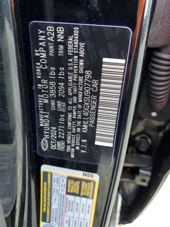 2025 Hyundai Elantra Se VIN: KMHLL4DGXSU907798 Lot: 81118145