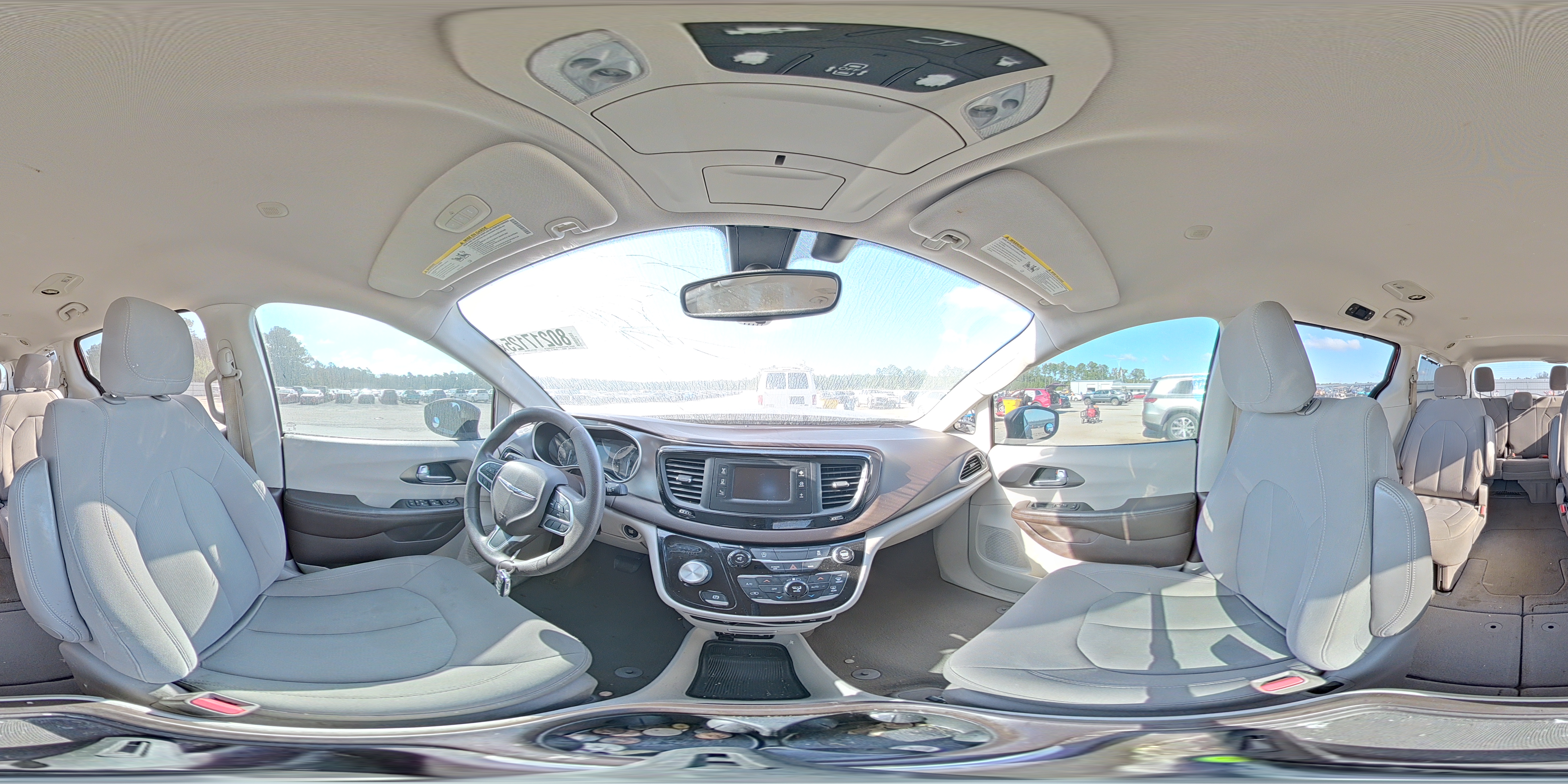 2017 Chrysler Pacifica Touring L VIN: 2C4RC1BG5HR835608 Lot: 80217125