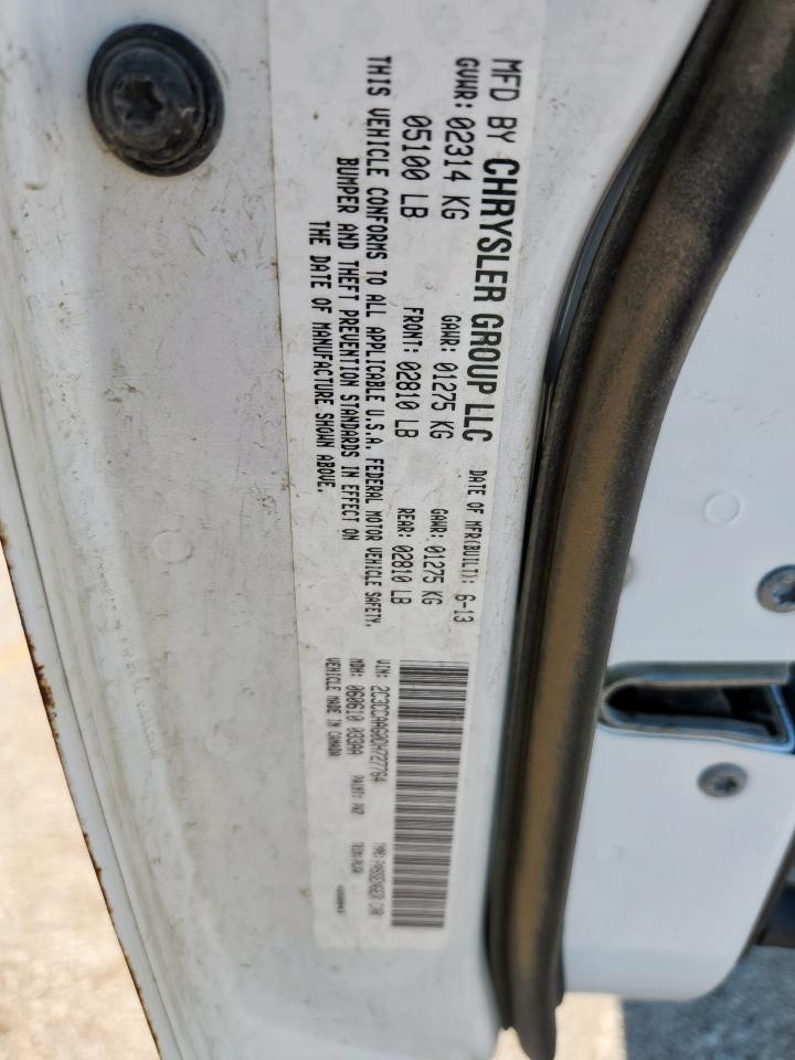 2013 Chrysler 300 VIN: 2C3CCAAG0DH727764 Lot: 72054575