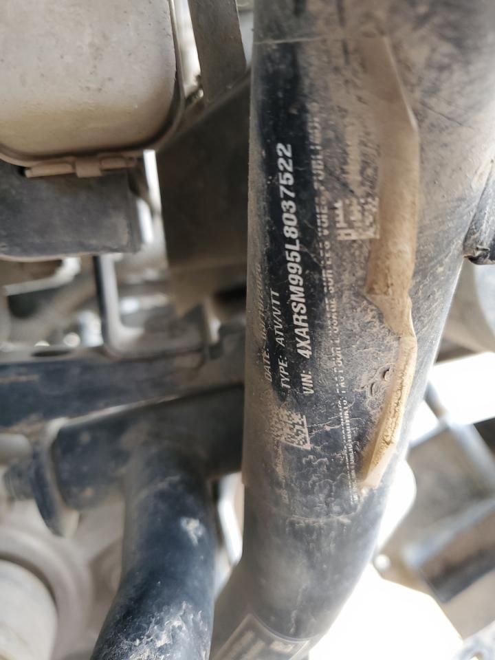 2020 Polaris Ranger Crew Xp 1000 Premium High Lifter Edition VIN: 4XARSM995L8037522 Lot: 80723525