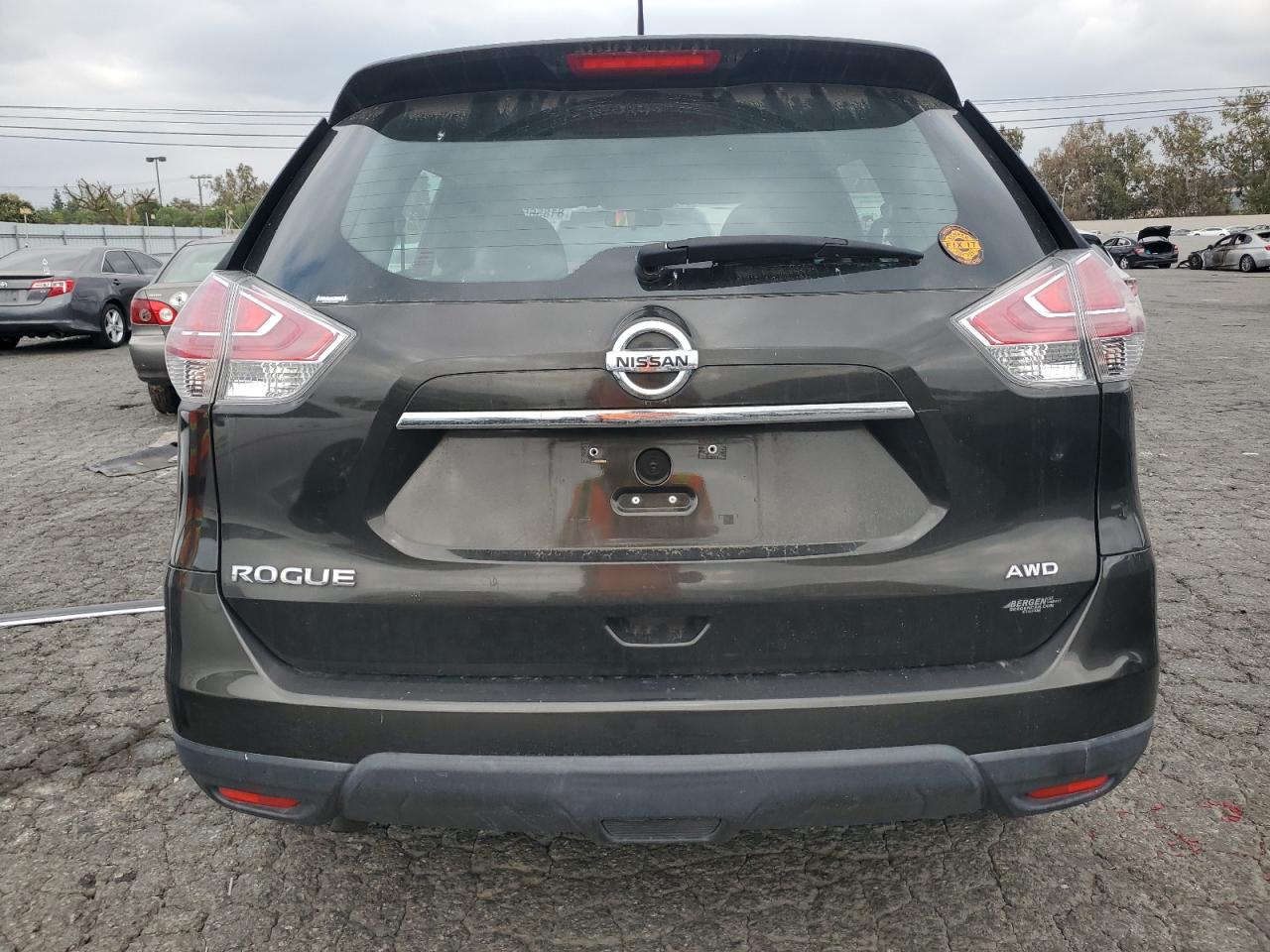 2016 Nissan Rogue S VIN: 5N1AT2MV7GC747998 Lot: 81856585