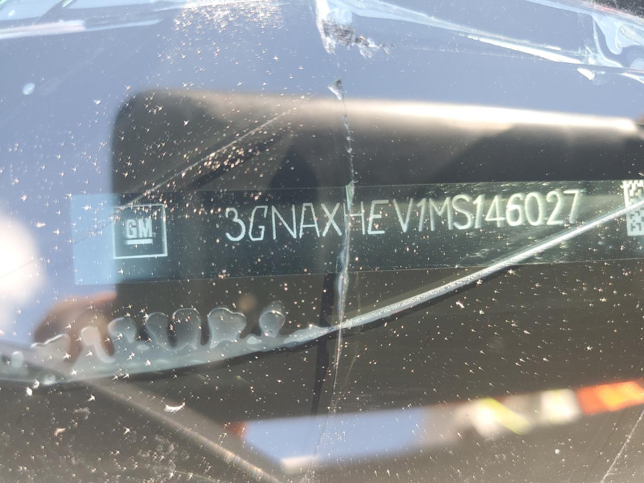 2021 Chevrolet Equinox Ls VIN: 3GNAXHEV1MS146027 Lot: 71434545