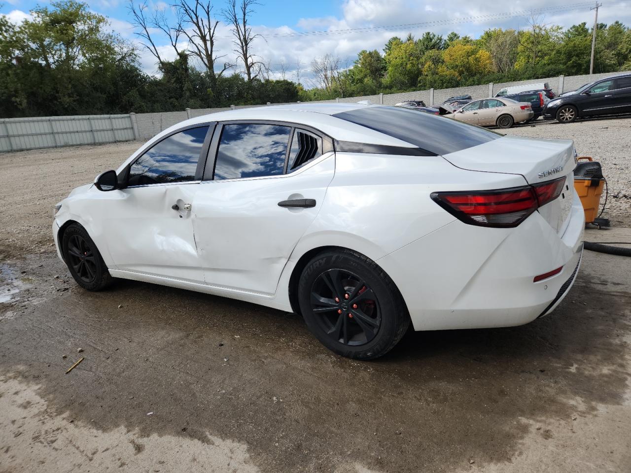 2021 Nissan Sentra Sv white null gas 3N1AB8CVXMY271554 photo #3