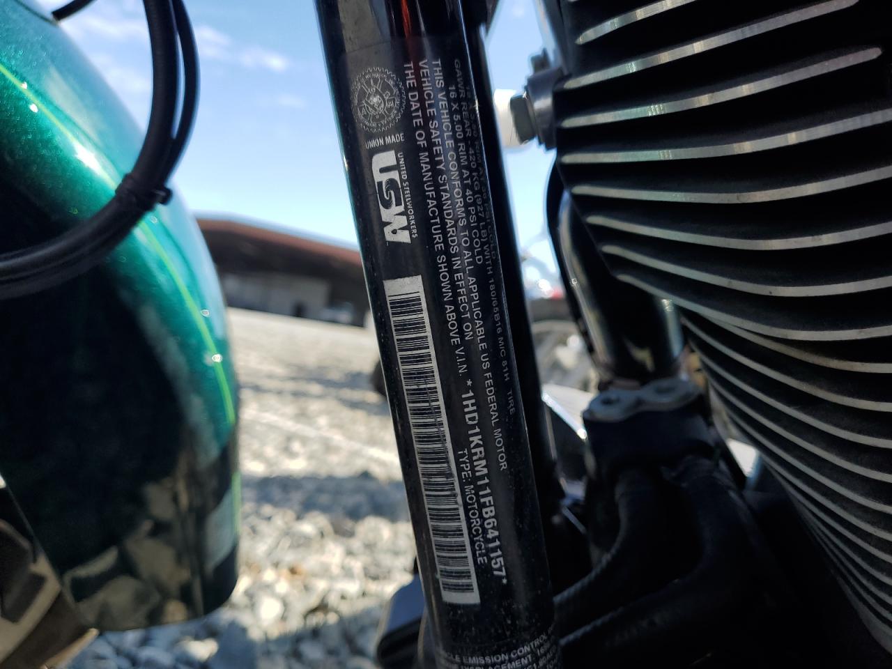 2015 Harley-Davidson Flhxs Street Glide Special VIN: 1HD1KRM11FB641157 Lot: 81304555