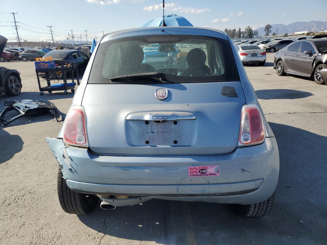 2015 Fiat 500 Pop VIN: 3C3CFFAR0FT501255 Lot: 82170465