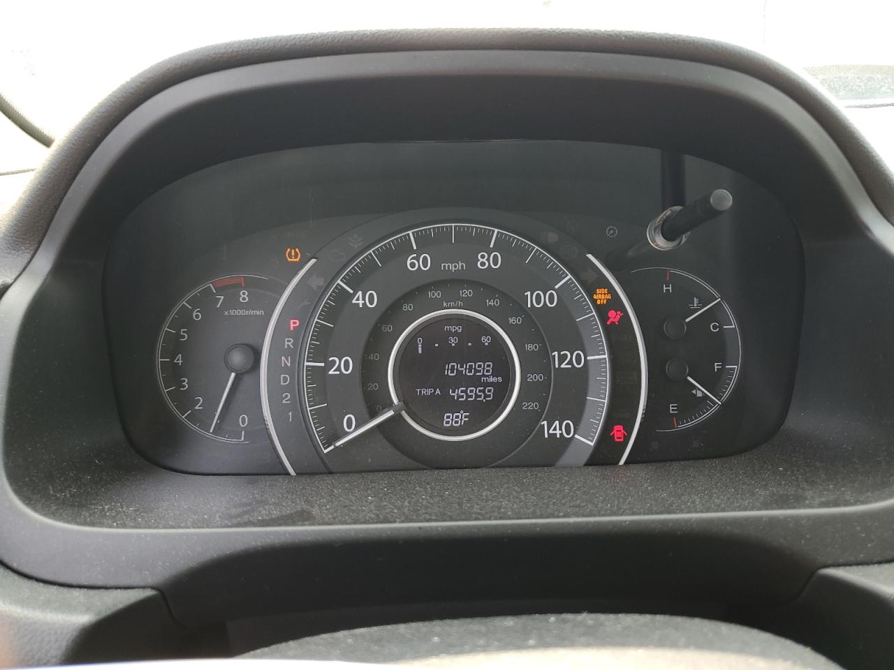 2013 Honda Cr-V Lx VIN: 2HKRM3H37DH519745 Lot: 71606465