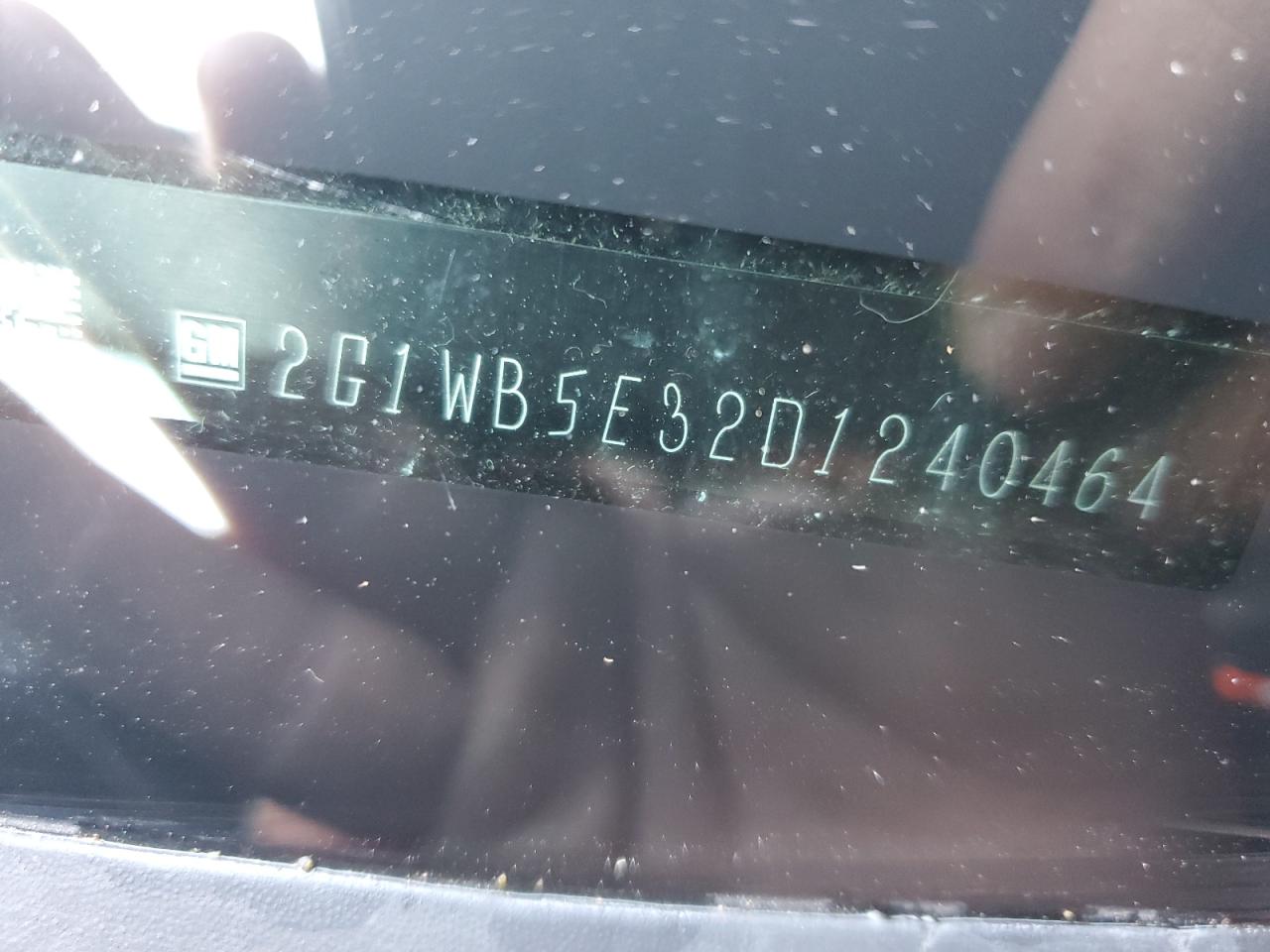 2013 Chevrolet Impala Lt VIN: 2G1WB5E32D1240464 Lot: 84012105