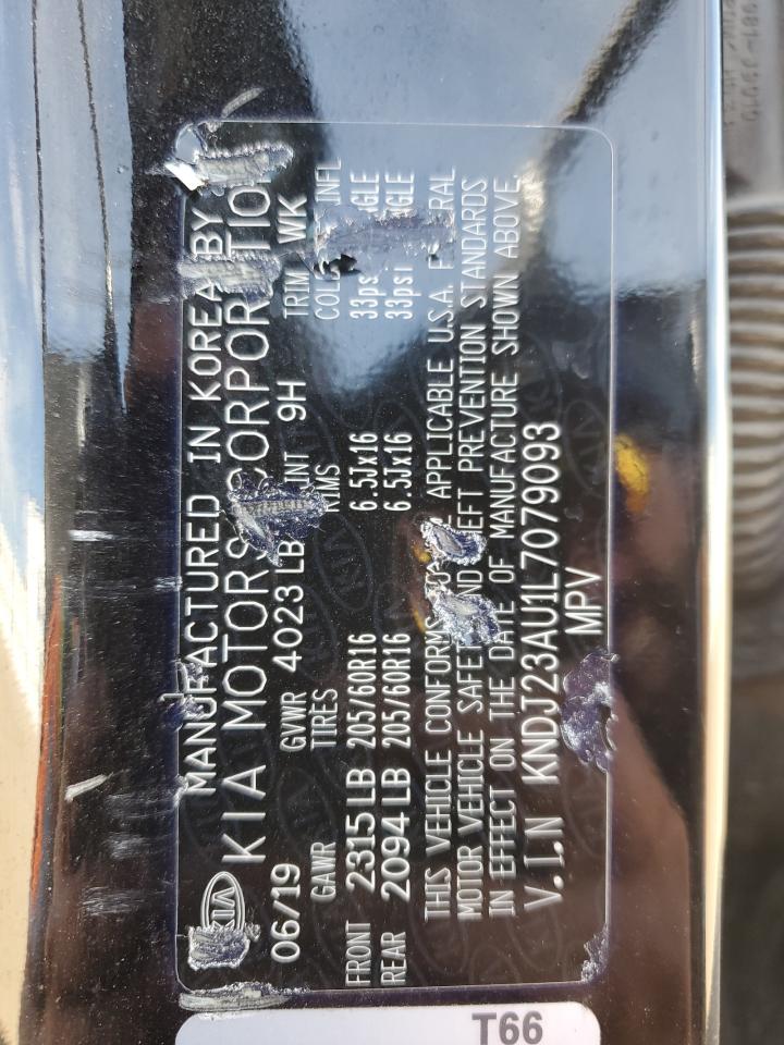 2020 Kia Soul Lx VIN: KNDJ23AU1L7079093 Lot: 80897385
