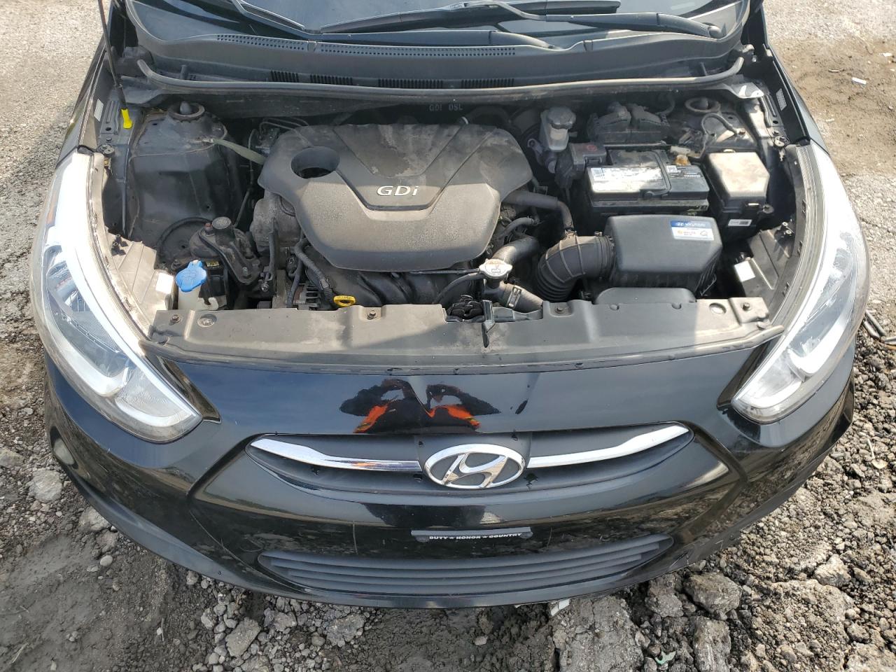 2015 Hyundai Accent Gls VIN: KMHCT4AE7FU933025 Lot: 81737075