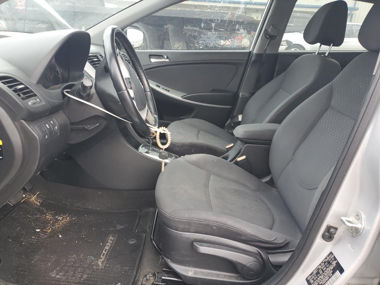 2014 Hyundai Accent Gls VIN: KMHCU5AE0EU197465 Lot: 83951865