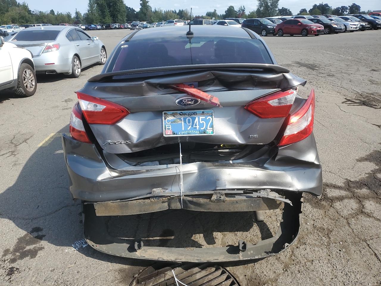 2012 Ford Focus Se VIN: 1FAHP3F22CL140102 Lot: 81155165